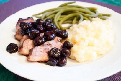 magret-duck-breast-with-black-cherry-sauce-tasty image
