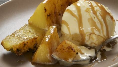 roasted-pineapple-with-vanilla-ice-cream-and-caramel image