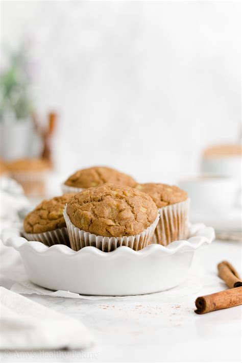 the-ultimate-healthy-apple-muffins-amys-healthy image