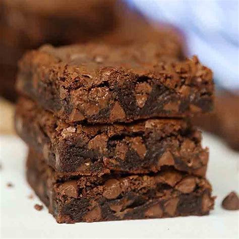 double-chocolate-chip-brownies-eating-on-a-dime image