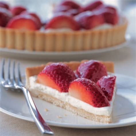 strawberrycream-cheese-tart-williams-sonoma image