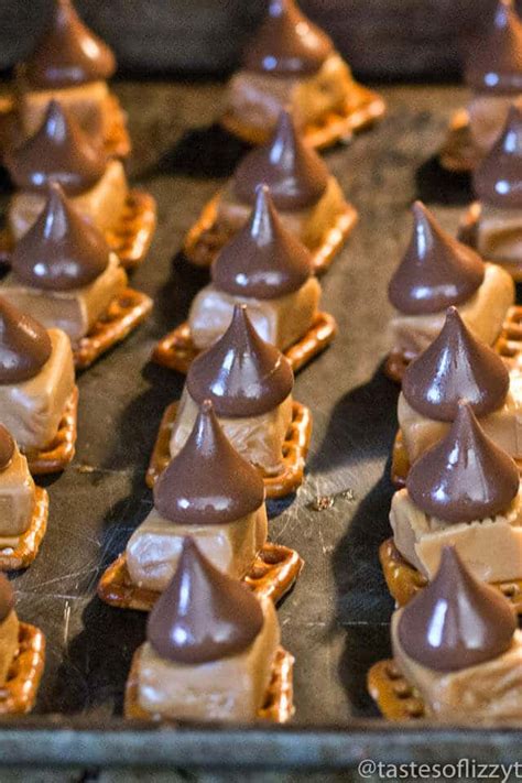 caramel-pretzel-turtles-easy-chocolate-pecan-candy image