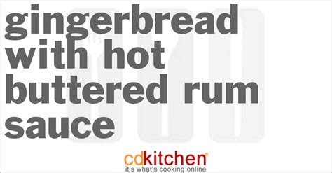 gingerbread-with-hot-buttered-rum-sauce image