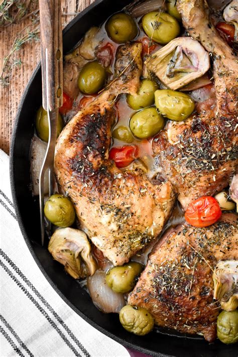chicken-provenal-with-olives-and-cherry-tomatoes image