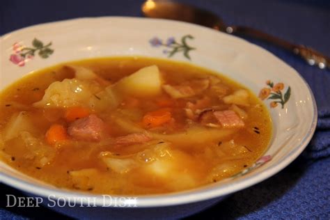 ham-and-cabbage-soup-deep-south-dish image