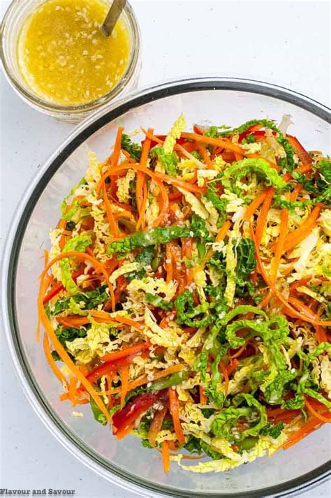 cabbage-coleslaw-with-sesame-miso-dressing-flavour image