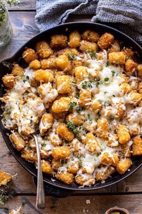 one-skillet-french-onion-tater-tot-casserole image