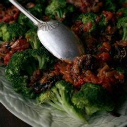 broccoli-with-sicilian-sauce-saveur image