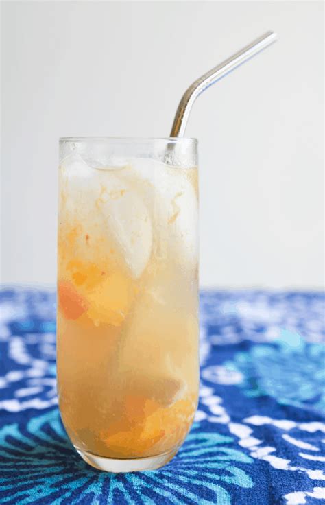 sparkling-ginger-peach-champagne-cocktail image