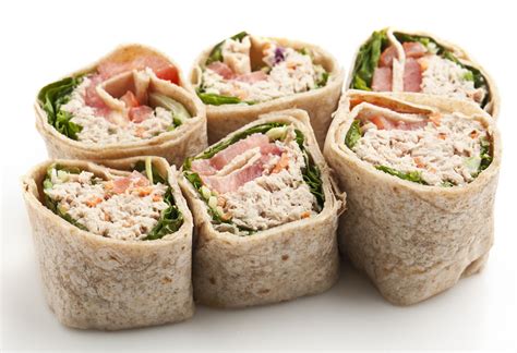 low-calorie-and-low-fat-tuna-wrap-recipe-verywell-fit image