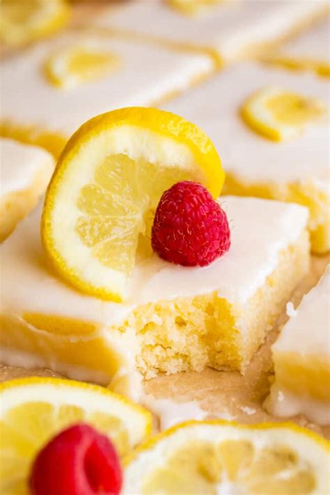 lemon-sheet-cake-with-lemon-glaze-the-food-charlatan image
