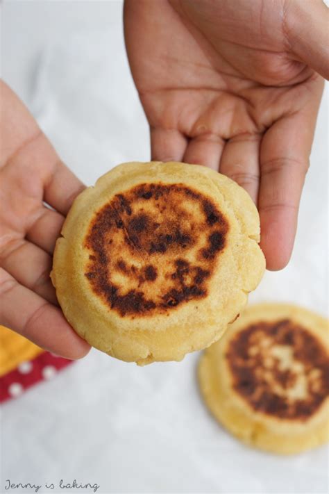 colombian-corn-bread-with-cheese-filling-arepa image