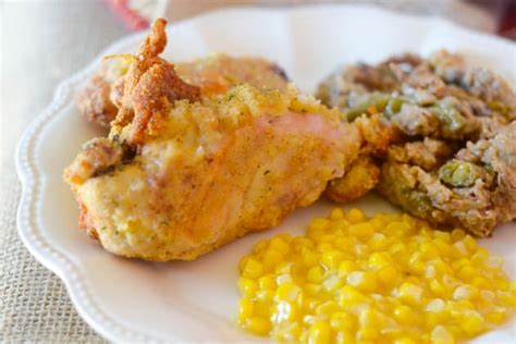 gluten-free-oven-fried-chicken-recipe-food-fanatic image