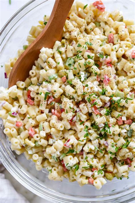 the-best-classic-macaroni-salad-foodiecrushcom image