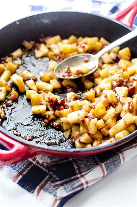 sauted-apples-with-bacon-oh-so-delicioso image