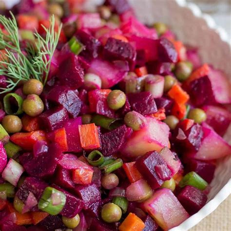 vinegret-salad-best-russian-beet-potato-salad image