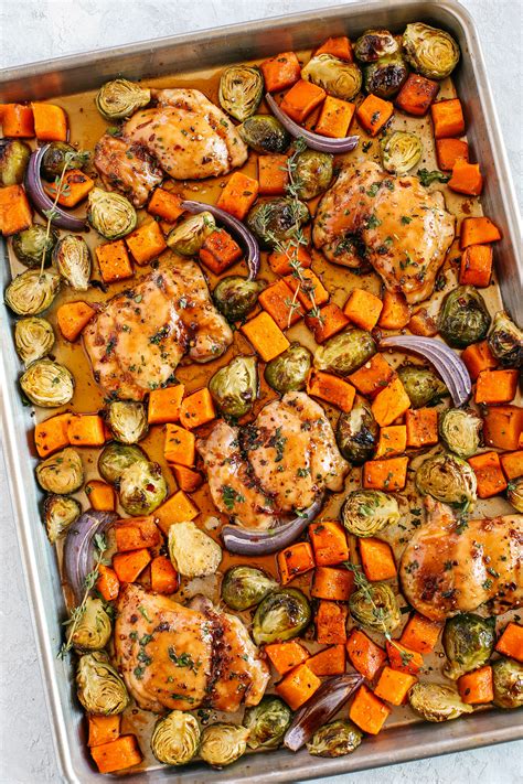 sheet-pan-ginger-maple-chicken-with-veggies-eat image