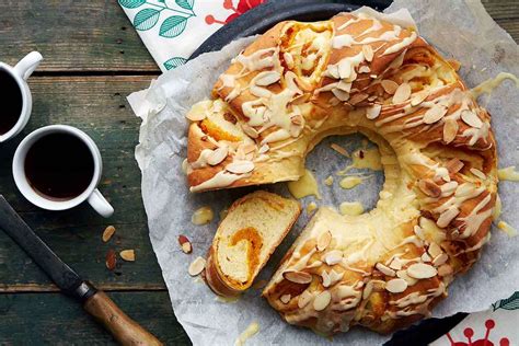 apricot-almond-coffee-cake-recipe-king-arthur-baking image