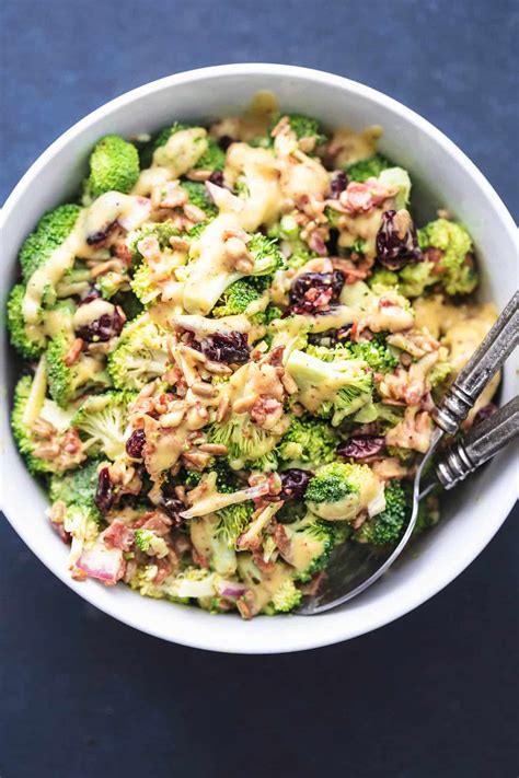 best-broccoli-salad-recipe-without-mayo-creme-de image