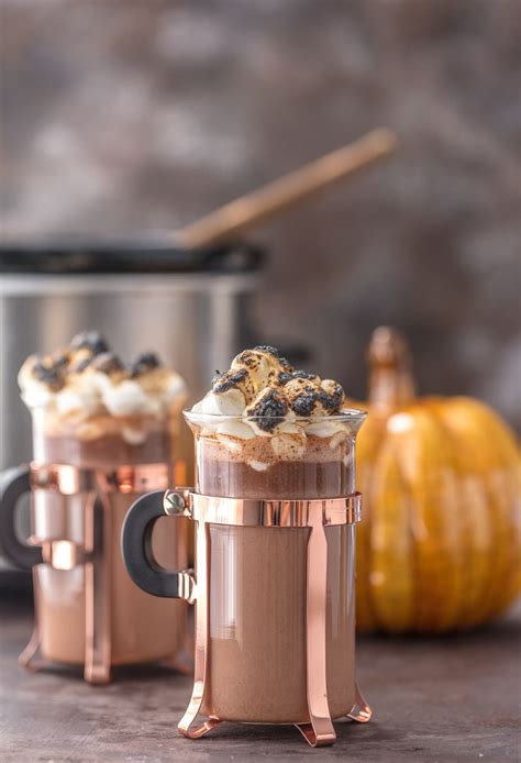 pumpkin-spice-hot-chocolate-slow-cooker-spiked image