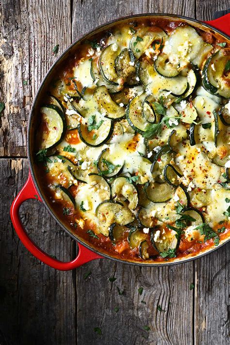 one-pan-zucchini-and-eggplant-orzo-bake-serving image