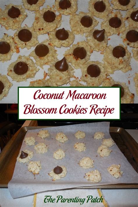 coconut-macaroon-blossom-cookies image