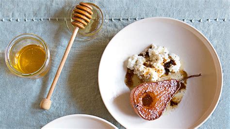 roasted-pears-with-ricotta-and-honey-recipe-oprahcom image