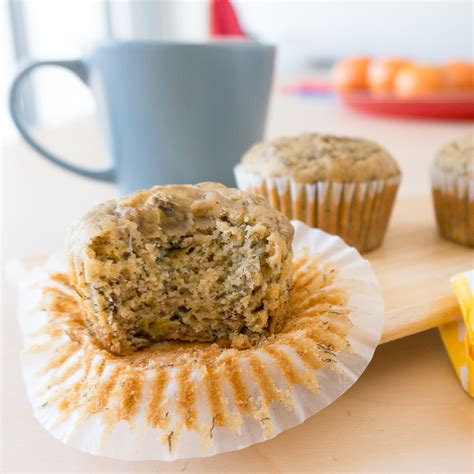 no-mixer-banana-muffins-foodie-baker image