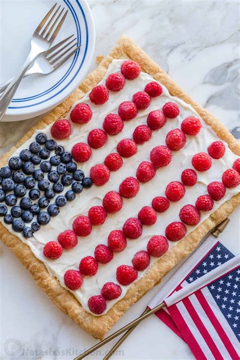 berry-puff-pastry-tart-patriotic-dessert-natashas-kitchen image