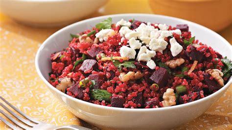 mediterranean-quinoa-with-red-beets-recipe-clean-eating image