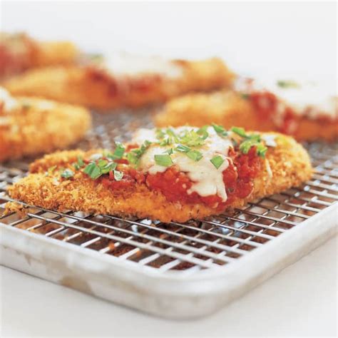 lighter-chicken-parmesan-with-simple-tomato-sauce image