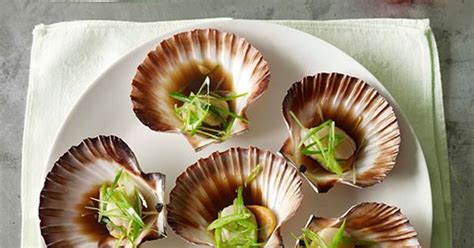 steamed-wild-harvest-scallops-with-ginger-and-spring image