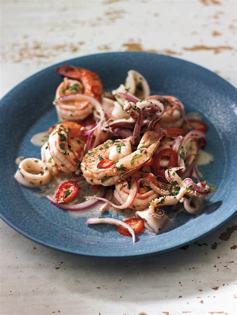 citrusy-shrimp-and-calamari-salad-williams-sonoma image