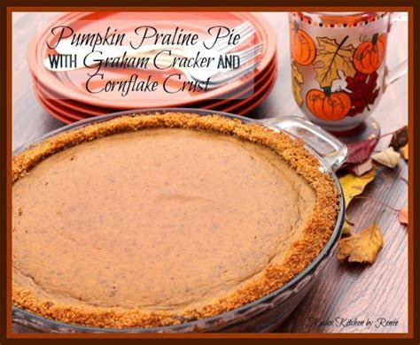 pumpkin-praline-pie-with-graham-cracker-crust image
