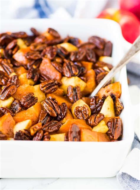 glazed-sweet-potatoes-with-honey-and-pecans image