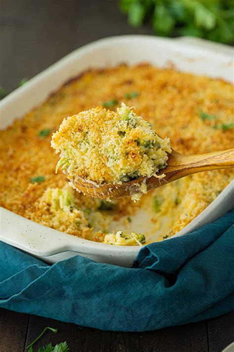 broccoli-rice-casserole-the-kitchen-magpie image