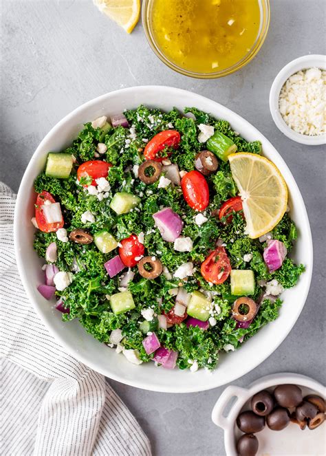 greek-kale-salad-with-lemon-olive-oil-dressing-gimme image