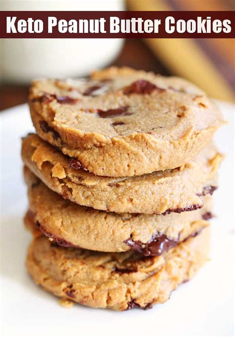 soft-and-chewy-keto-peanut-butter-cookies-healthy image