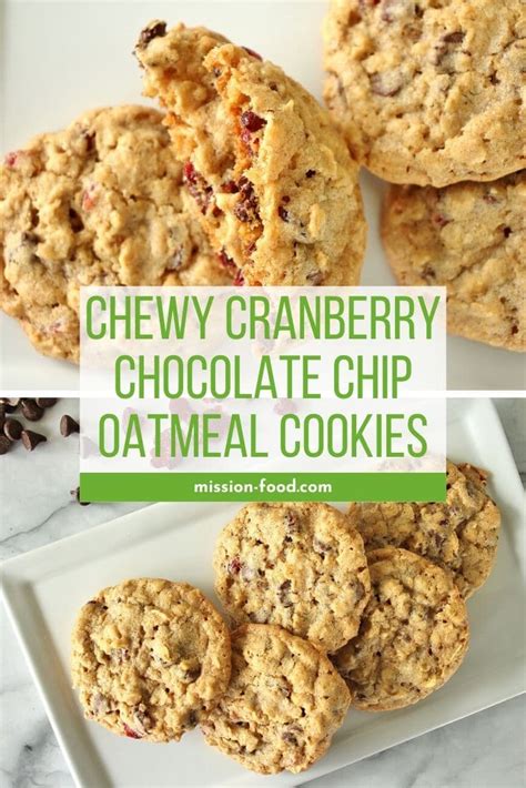 cranberry-chocolate-chip-oatmeal-cookies-mission image