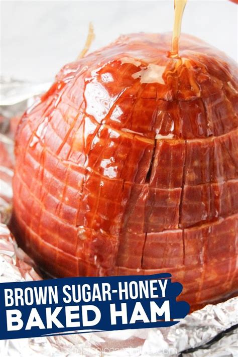 honey-brown-sugar-ham-recipe-with-video-sugar image