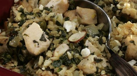 greek-chicken-and-spinach-casserole image