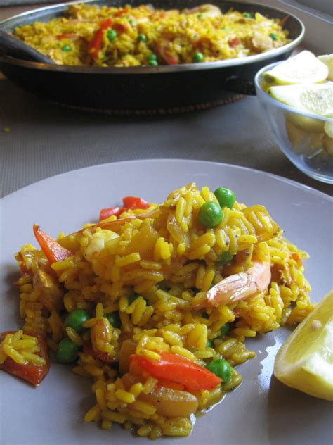 chicken-shrimp-paella-julias-cuisine image