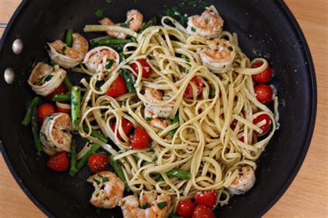 pasta-primavera-with-shrimp-tasty-kitchen-a-happy image