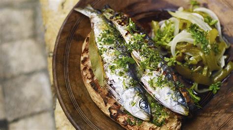 grilled-sardines-with-green-peppers-monterey-bay image