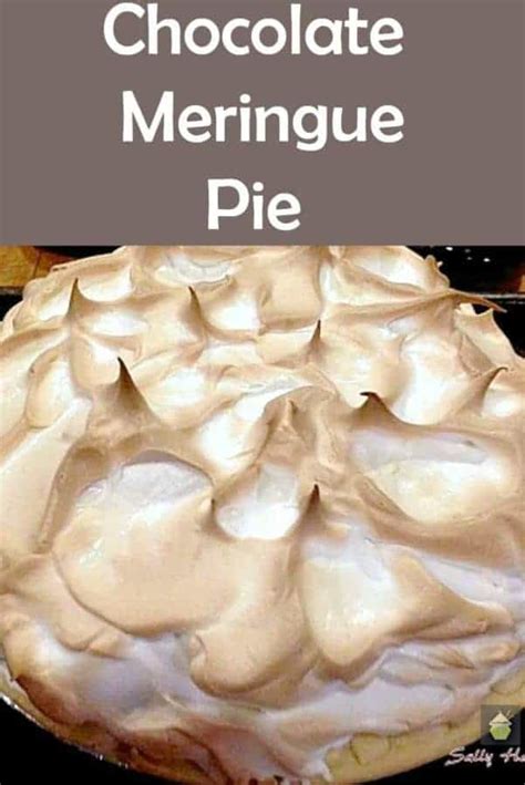 chocolate-meringue-pie-lovefoodies image