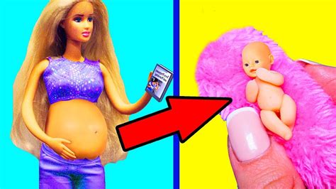 pregnant-barbie-doll-diy-barbie-mom image