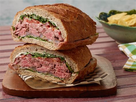 picnic-brick-pressed-sandwiches-food-network image