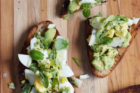 recipe-egg-and-avocado-salad-on-toast-kitchn image