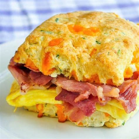 ham-cheddar-biscuit-breakfast-sandwiches-rock image