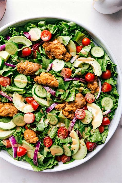 crispy-chicken-salad-in-25-minutes-chelseas-messy image